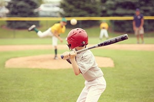 Playing Baseball