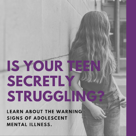 Teenage Mental Illness Infographic
